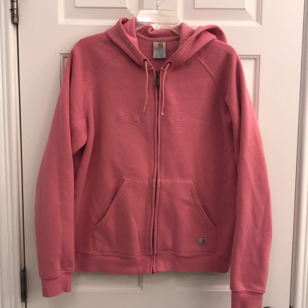 Carhartt zip up hoodie